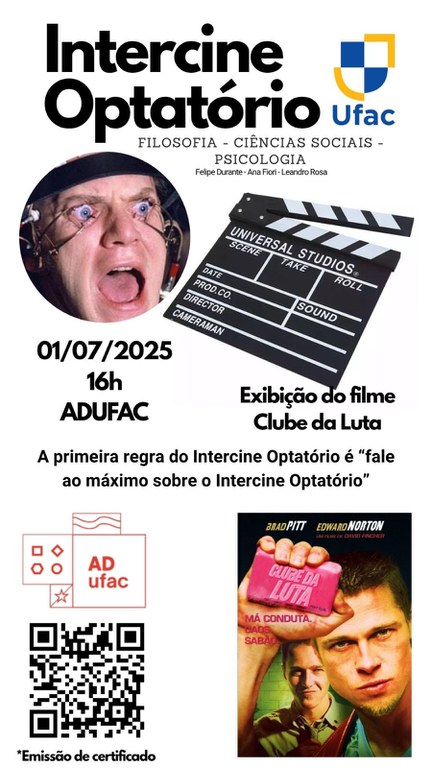 CINECLUBE- Intercine Optatório