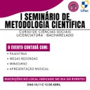 "1º Seminário de Metodologia Científica: uma perspectiva multi e interdisciplinar para a aprendizagem".