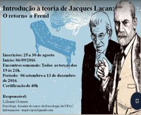 Edital para Seleção de Participantes para o Grupo de Estudos - Introdução à Teoria de Jacques Lacan: o Retorno a Freud