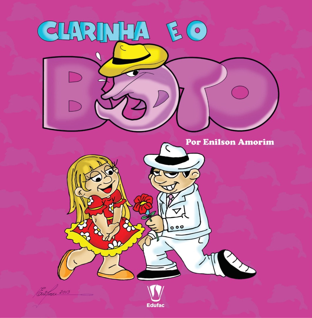 Clarinha e o boto.jpg