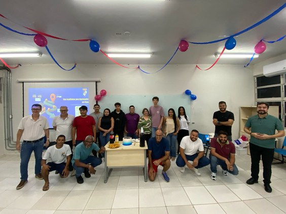 Recepção dos novos alunos no ano de 2026.