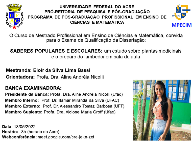 Convite Qualificação_PPGPECIM_Eloir da Silva Lima Bassi _13_05_2022_ 8h.png