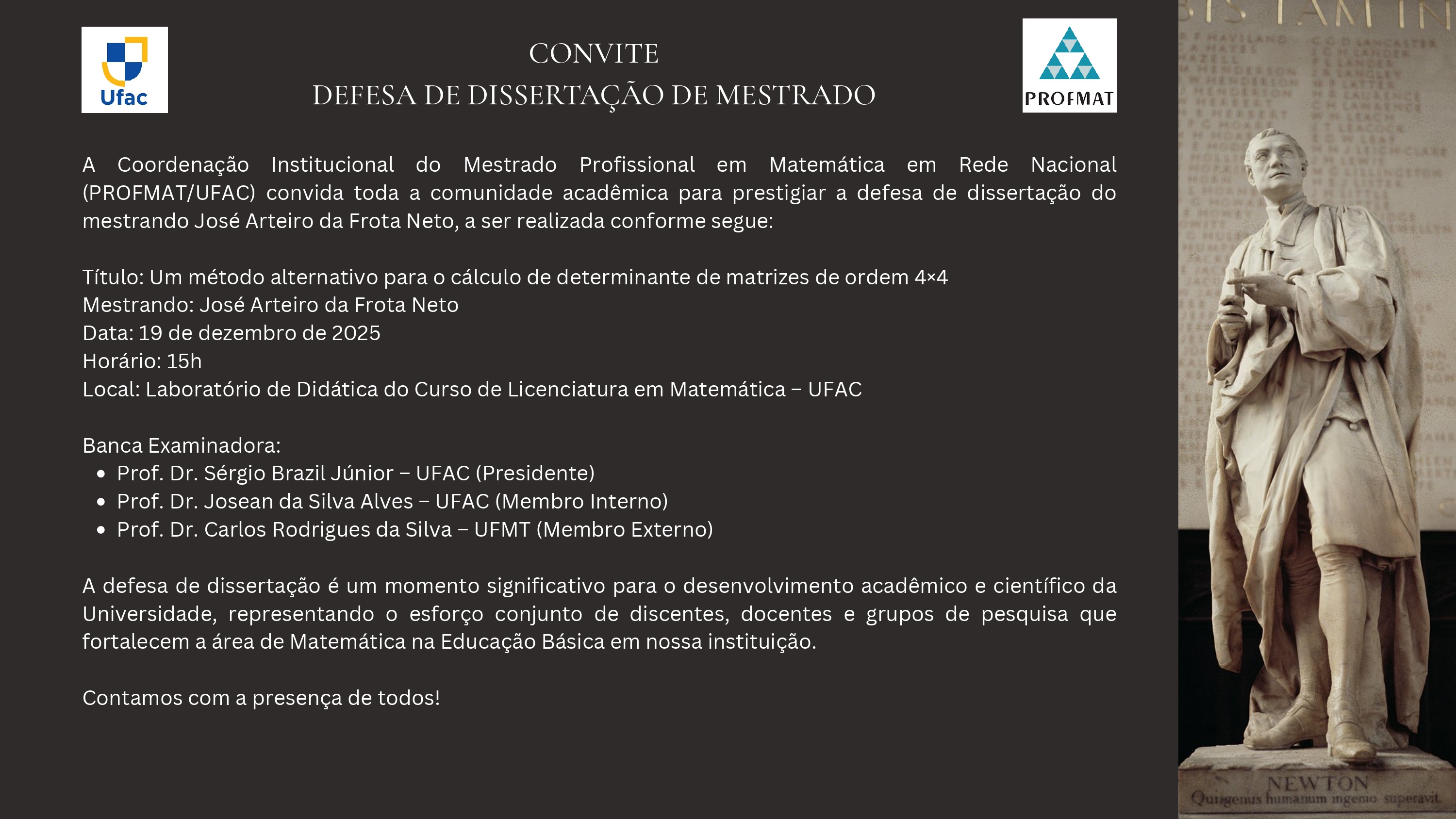Convite Defesa