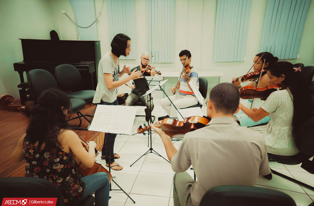 Camerata de Cordas da Ufac apresenta-se em evento de música no Ceará