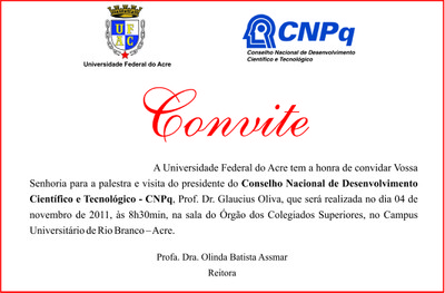 convite cnpq