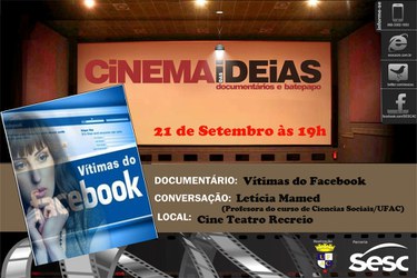 Facebook é tema de documentário no ‘Cinema das Ideias’