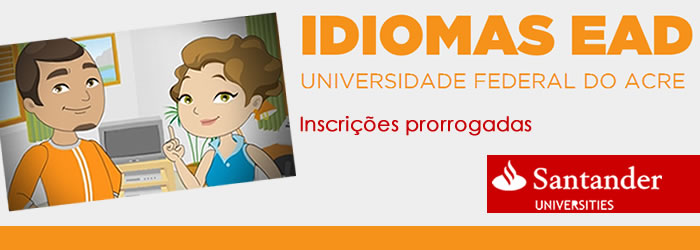 ‘Vouchers’ do curso de idiomas EAD podem ser retirados no Posto de Atendimento do Banco Santander até o dia 29 de novembro