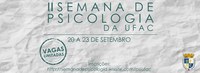 2ª Semana de Psicologia está com inscrições abertas