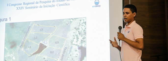 Acadêmicos da Ufac apresentam resultados de trabalhos durante Seminário de Iniciação Científica e Congresso de Pesquisa do Estado do Acre