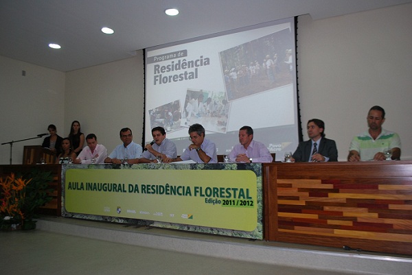 Aula inaugural do Programa de Residência Florestal