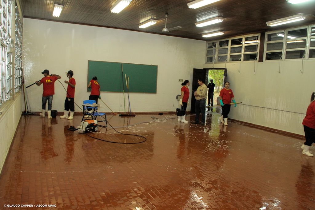 Campus universitário Rio Branco recebe cuidados estruturais