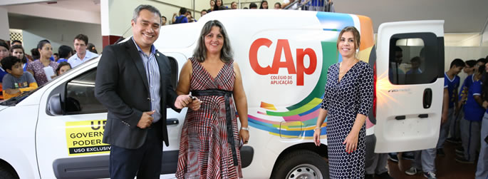CAP recebe veículo institucional