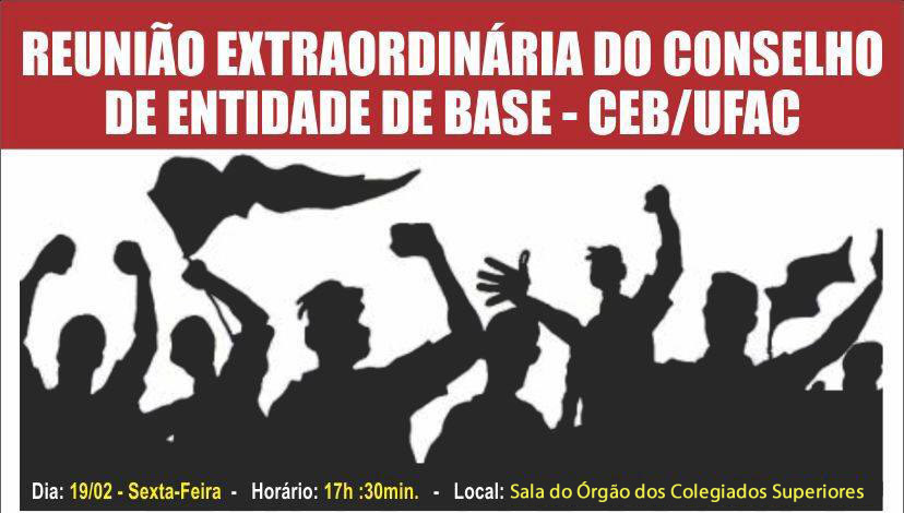 Comunicado — Centros acadêmicos