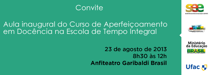 Curso de Aperfeiçoamento em Docência na Escola de Tempo Integral