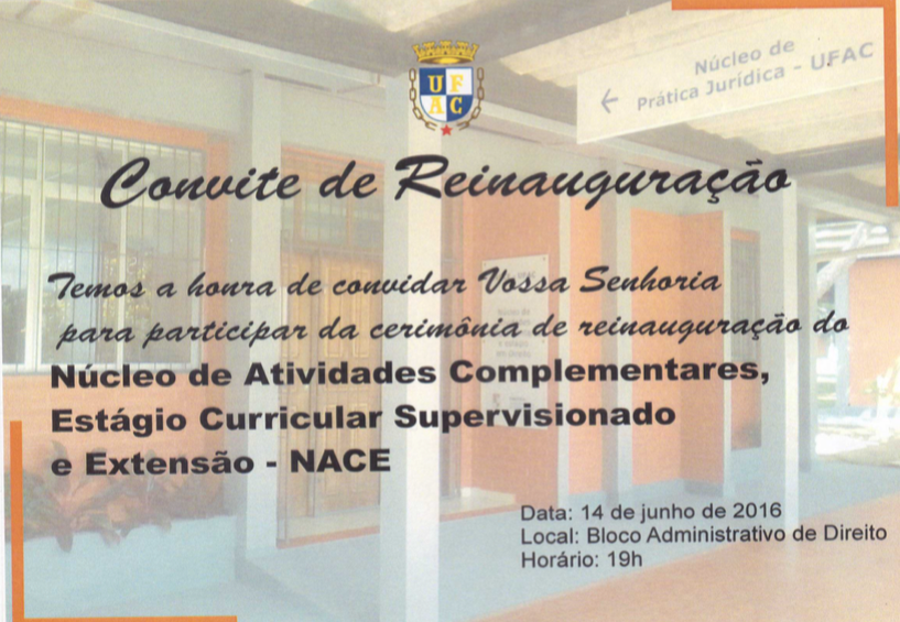 Curso de Direito reinaugura Núcleo de Prática Jurídica