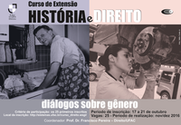 Curso de Extensão - História e Direito: Diálogos Sobre Gênero