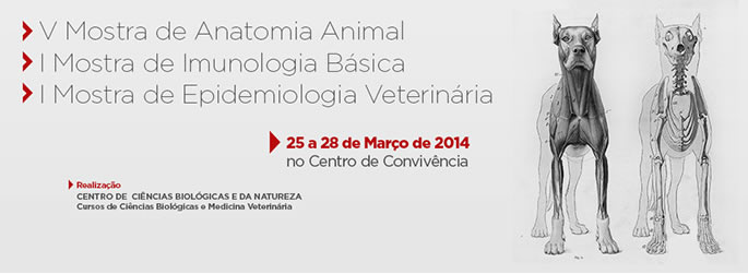 Curso de Medicina Veterinária e Biologia promovem mostra no Centro de Convivência
