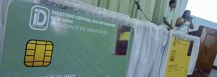 DCE da Ufac lança carteira de identidade estudantil 