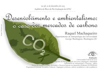 Desenvolvimento e Ambientalismo: o caso dos mercados de carbono