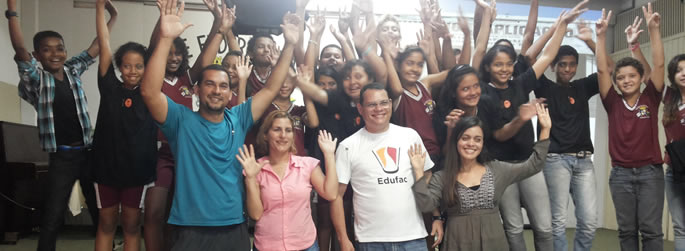 Edufac inicia visita a escolas