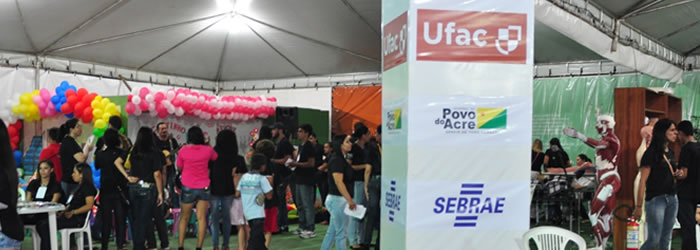Estande da Ufac é destaque na Expojuruá