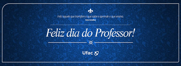 Feliz dia do Professor!!