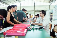 Grande movimentação no 1º dia de matrícula dos aprovados no processo seletivo 2012