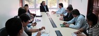 Grupo de empresa multinacional visita a Ufac