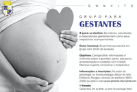 Grupo de gestantes recebe inscrições para encontros