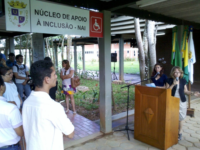 Inaugurada a nova sede do Núcleo de Apoio a Inclusão na Ufac