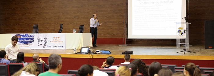 Iniciação científica é discutida em seminário na Ufac