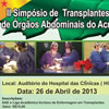 Liga Acadêmica promove simpósio sobre transplantes de órgãos abdominais
