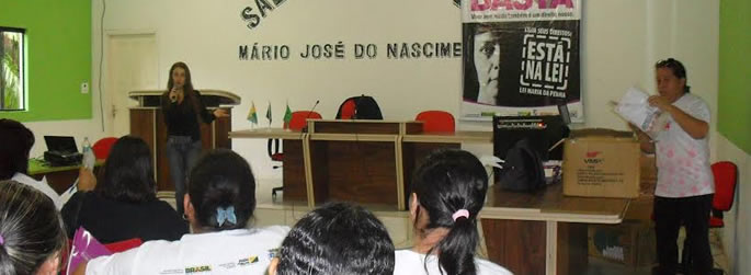 Manuel Urbano recebe oficina de combate à violência contra mulher