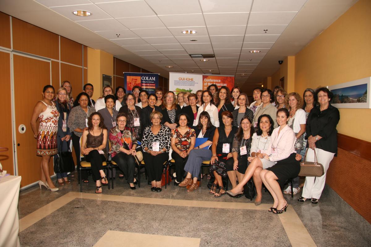 Reitora Olinda Batista participa do II Encontro de Mulheres Líderes das IES das Américas