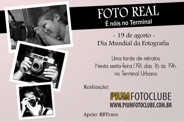 Pium Fotoclube realiza atividade no Terminal Urbano em comemoração ao Dia Mundial da Fotografia