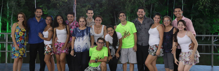 Proex realiza apresentação de dança no quiosque Recanto das Capivaras