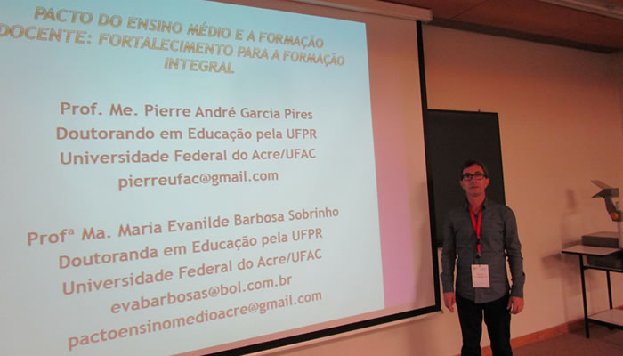 Professor da Ufac apresenta trabalhos em congresso realizado em Portugal