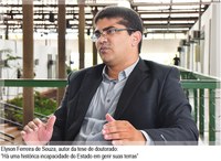 Professor da Ufac defende tese na Unicamp, sobre governança de terras