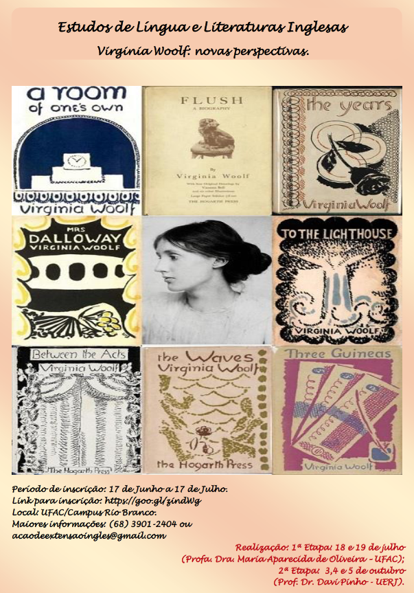 Projeto sobre literatura inglesa aborda Virginia Woolf