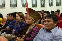 Reitora em exercício da Ufac participa de encontro indígena