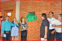 Reitora inaugura pavilhões no campus universitário