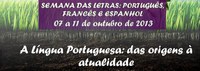 Semana das Letras: Português, Francês e Espanhol
