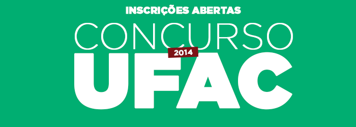 Ufac abre concurso público para 4 cargos