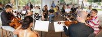 Ufac Cultural realiza apresentações no quiosque Recanto das Capivaras