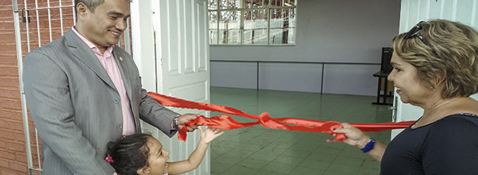 Ufac entrega nova estrutura para academia e sala de dança