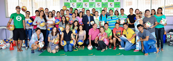 Ufac faz entrega de equipamentos e materiais esportivos para o curso de Educação Física