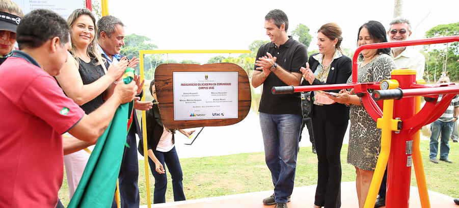 Ufac ganha academia ao ar livre