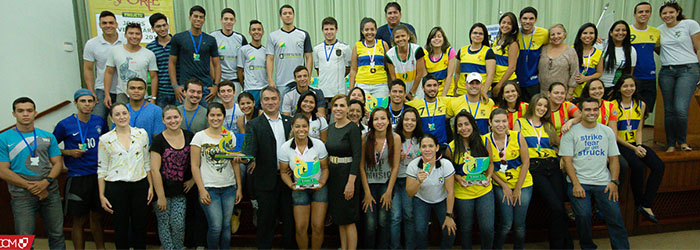 Ufac premia atletas que participarão da 62º edição dos Jogos Universitários