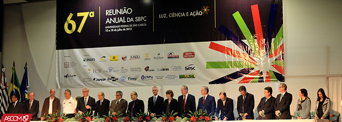 Ufac presente na abertura da 67ª edição da SBPC