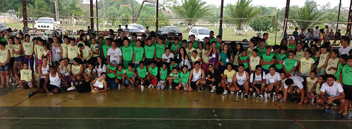 Ufac realizou Torneio de Minivoleibol